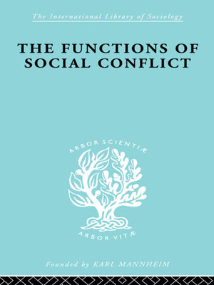 cover image of Functns Soc Conflict   Ils 110